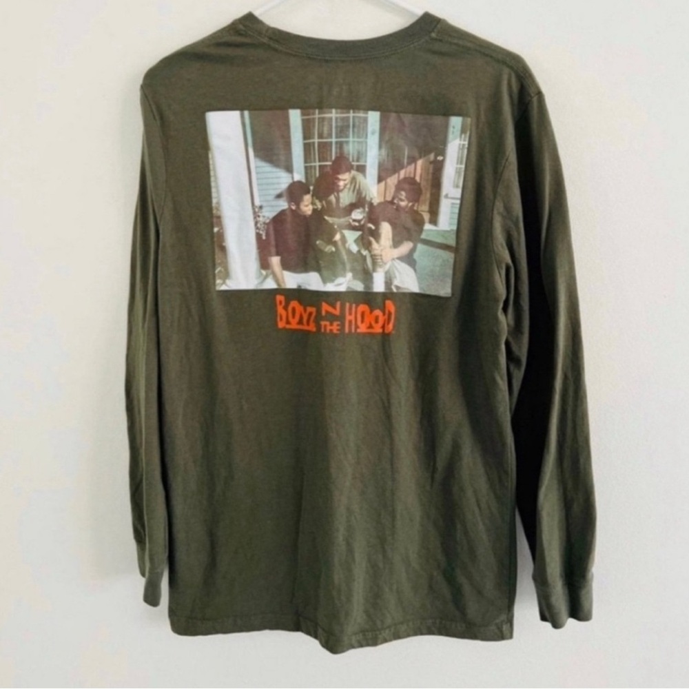 Boyz N The Hood Green Long Sleeve Medium